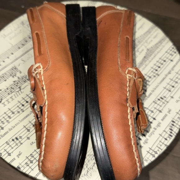 Duck Head Caramel Brown Tassel Loafers Men’s 8/ Women’s 10 - Picture 6 of 8